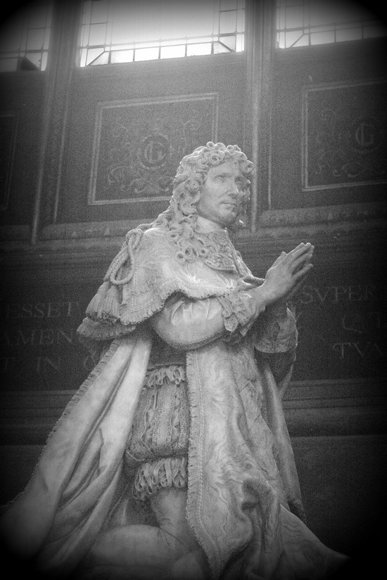 Memorial to Colbert in Saint Eustache by A.M. Roos