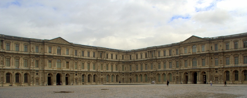 Old Louvre, by A.M. Roos