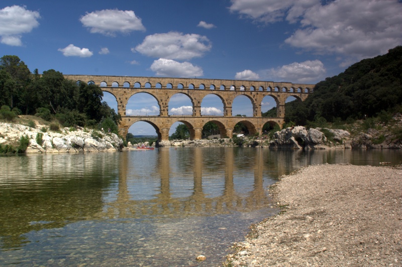 Pont Du Gard by A.M. Roos