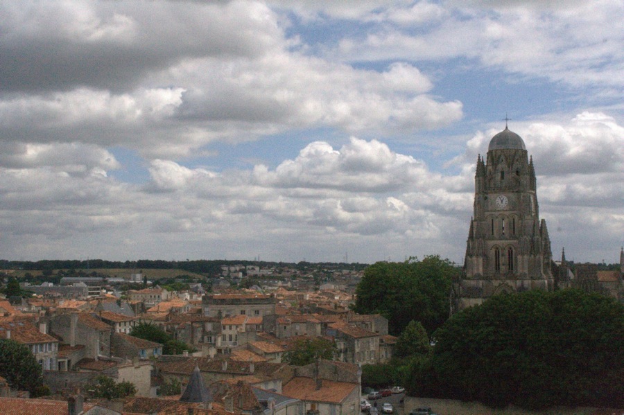 Panoramic View of Saintes by A.M. Roos